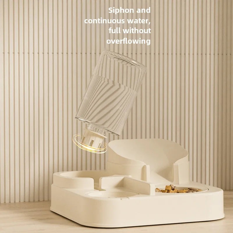 Automatic Pet Feeder | Water Dispenser Combo