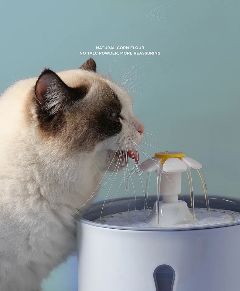 2.4L Cat Water Dispenser | LED Light & Smart Filtration